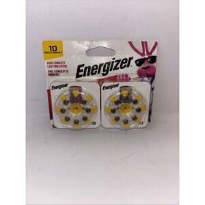 Energizer Zinc Air Hearing Aid Batteries Size 10 32 Total NEW 07/27